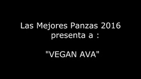 vegan ava Food and live interview. with - Las Mejores Panzas.